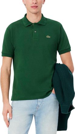 Lacoste Mens Sports Polo Shirt Green L