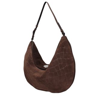 Jacquemus Womens Brown Leather Shoulder Bag