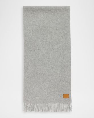 Vince Two-Tone Double Faced Cashmere Scarf