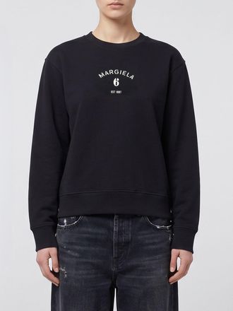 Maison Margiela Felpa girocollo MM6 Maison Margiela in cotone con logo