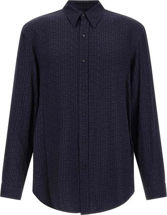 Balmain Jacquard Monogram Shirt