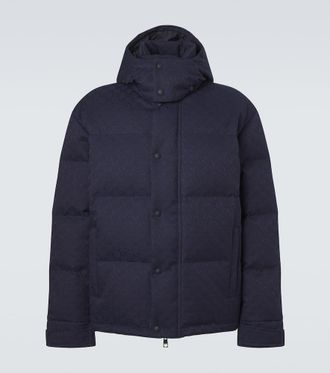 Gucci GG Canvas down jacket