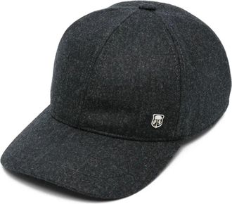 Corneliani Cappello con logo - Nero