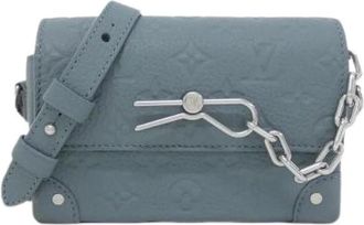 Louis Vuitton Pre-owned Steamer Wearable Wallet Shoulder Bag - Dames - Vintage Schoudertas - Groen - ONE Size - Leer - Vintage