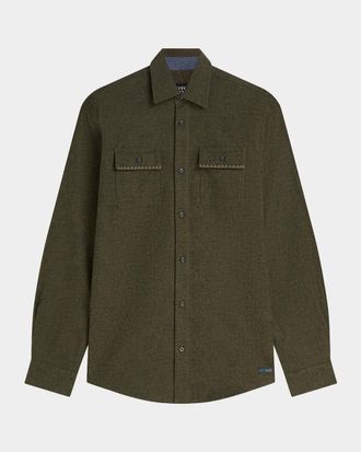 Scotch & Soda Men & apos;s Stretch-Cotton Jacket