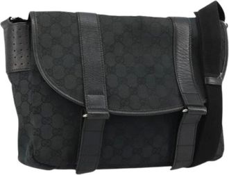 Gucci Borsa a tracolla vintage GG in tela Pre-owned - - Pre-owned - Donna - Nero - ONE SIZE