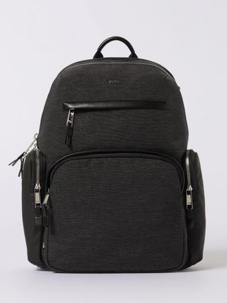 HUGO BOSS Zaino Boss in pelle sintetica a grana