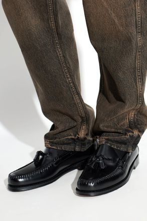 G.H. Bass & Co. Weejuns Larkin Tassel Loafers, Mens, Black