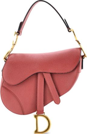 Dior Saddle Handbag Leather Mini shoulder bag - Pink