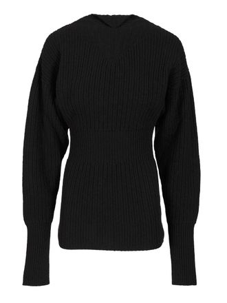 Rick Owens Dafne Knitwear Nero-Donna