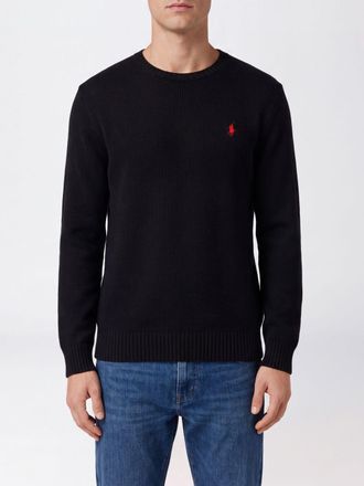 Polo Ralph Lauren Cotton Crewneck Jumper with Iconic Embroidered Pony Logo