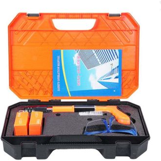 OEM Mini Clavadora Manual Port&aacute;til De 5 Velocidades Ajustables, Para Hormig&oacute;n, Carpinter&iacute;a Y Decoraci&oacute;n, Con Sistema De Clavos Neum&aacute;ticos Integrado Para P