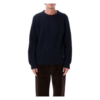 Filson Trui met ronde hals - Heren - Ronde hals truien - Blauw - XL - Wol - Truien & Vesten