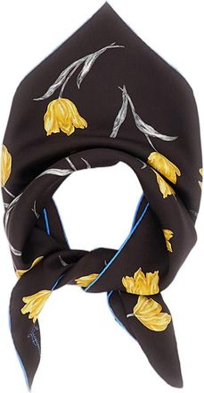 Jacquemus Multicolor Tulipe Hand-Rolled Silk Scarf