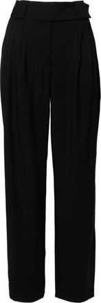 Iro Allira trousers - women - Viscose/Cotton/Wool/Elastane - 40 - Black