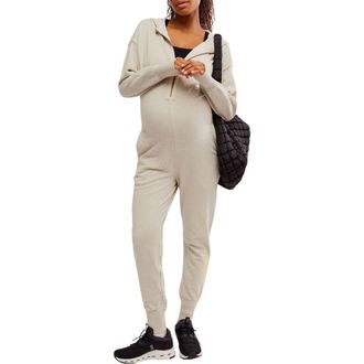 Free People Hatch Warm Up Jumpsuit in Heather Grey at Nordstrom Rack, Size X-Small