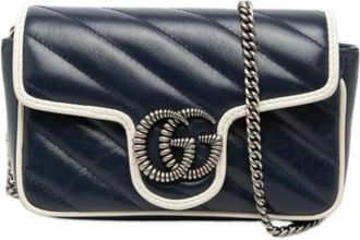 Gucci Borsa a tracolla trapuntata Pre-owned - - Pre-owned - Donna - Blu - ONE SIZE
