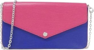 Louis Vuitton Pre-owned Cross Body Bags, female, Multicolor, Size: ONE SIZE Pre-owned Pochette Felicie Epi Shoulder Bag