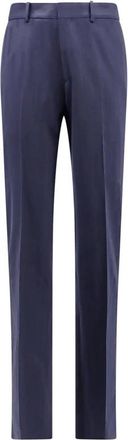 Off-white Slim Fit Tailored Broeken - Heren - Slim Fit Broeken - Blauw - M - Wol - Broeken