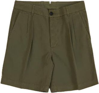 Fortela Beachshort Cotton Shorts in Green at Nordstrom, Size 30 Eu