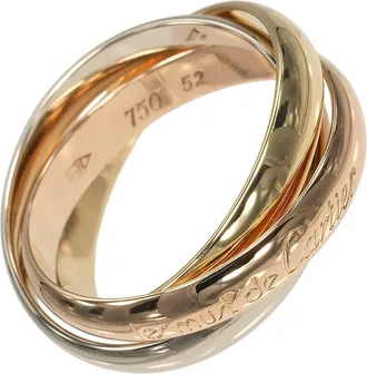 Cartier Trinity Yellow Gold (18K) Pink Gold (18K) White Gold (18K) Band Ring (Pre-Owned)