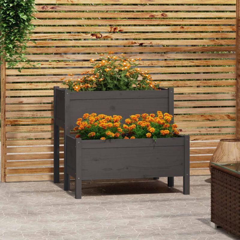Etagère à Fleurs En Métal 2 Niveaux Support Plantes Balcon Terrasse Jardin Hxlxp 64 5 X 33 5 X 18 Cm Noir Relaxdays 84799591