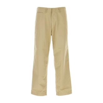 Nanam&iacute;ca Straight Trousers, male, Beige, Size: W30 Wide Chino Pants