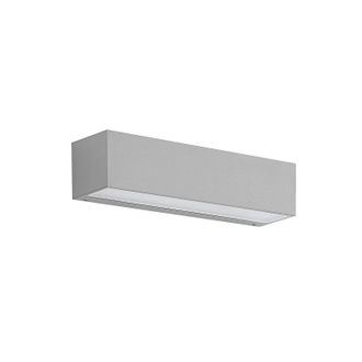 Lucande Lucande - L&aacute;mpara De Pared Led Exterior lengo En Gris Aluminio