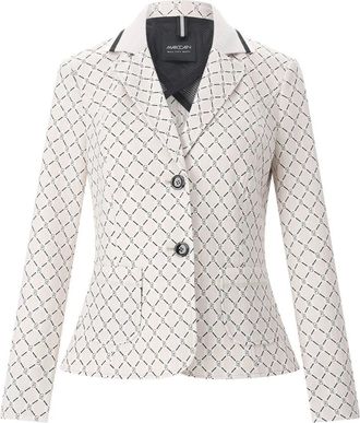 Marc Cain Blazers - Dames - Blazers - Beige - S - Leer - Jassen