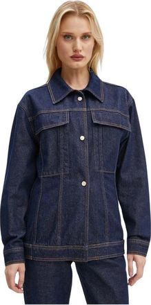 &Aacute;eron Roisin Denim Jacket - Dames - Spijkerjassen - Blauw - M - Denim - Jassen