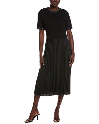 Nanette Lepore Pleated Midi Dress
