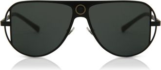 Versace VE2212 100987 Mens Sunglasses Black Size 57