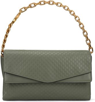 Gucci Green Monogram Shoulder Bag