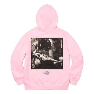 SUPREME x Joel-Peter Witkin Sanitarium Hoodie Pink Black SUP-FW20-139