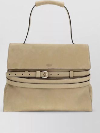 Moschino leather tote bag