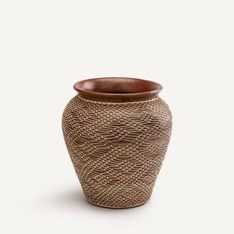 AM.PM Vaas in aardewerk, H38 cm, Mavazi