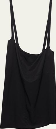 Prada Crepe Suspender Skirt
