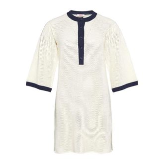 Eres Elegant Beige Tunic Top