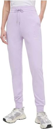 A|X Armani Exchange Trainingsbroeken - Dames - Sweatpants - Paars - S - Broeken
