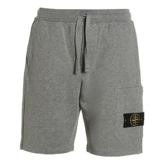 Stone Island Cargo Bermuda Short Melange Grey 101564651-A0M64