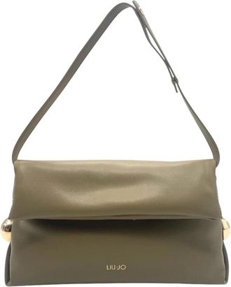 Liu Jo Riccy Schoudertas - Dames - Schoudertassen - Groen - ONE Size - Polyester - Tassen