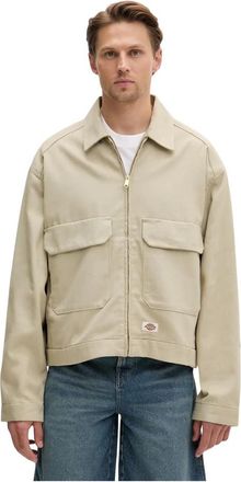 Dickies Hemp Twill Trucker Jacket - Heren - Zomerjassen - Groen - L - Hennep - Jassen