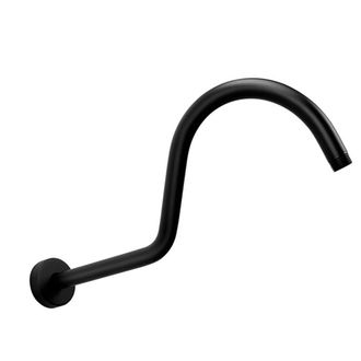 OEM Brazo De Ducha En Forma De S, F&aacute;cil De Instalar, - Negro