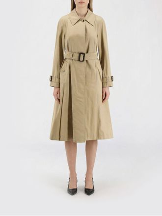Burberry Trench in cotone con cinta Burberry