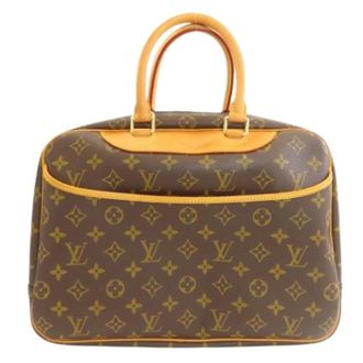 Louis Vuitton Pre-owned Handbags, female, Brown, Size: ONE SIZE Pre-owned Deauville Handbag