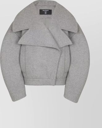 Balmain cashmere oversized jacket