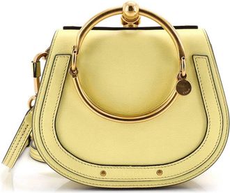 Chlo&eacute; Yellow Leather Nile Crossbody Small (Authentic Pre-Loved)