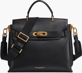 DKNY Bridgehampton Satchel in Blk/gold at Nordstrom