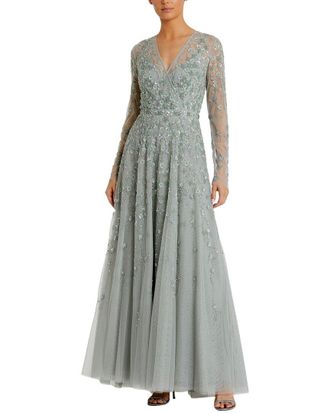 Mac Duggal Long Sleeve Gown