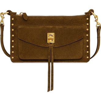 Rebecca Minkoff Mini Darren Leather Crossbody Bag in Vintage at Nordstrom Rack